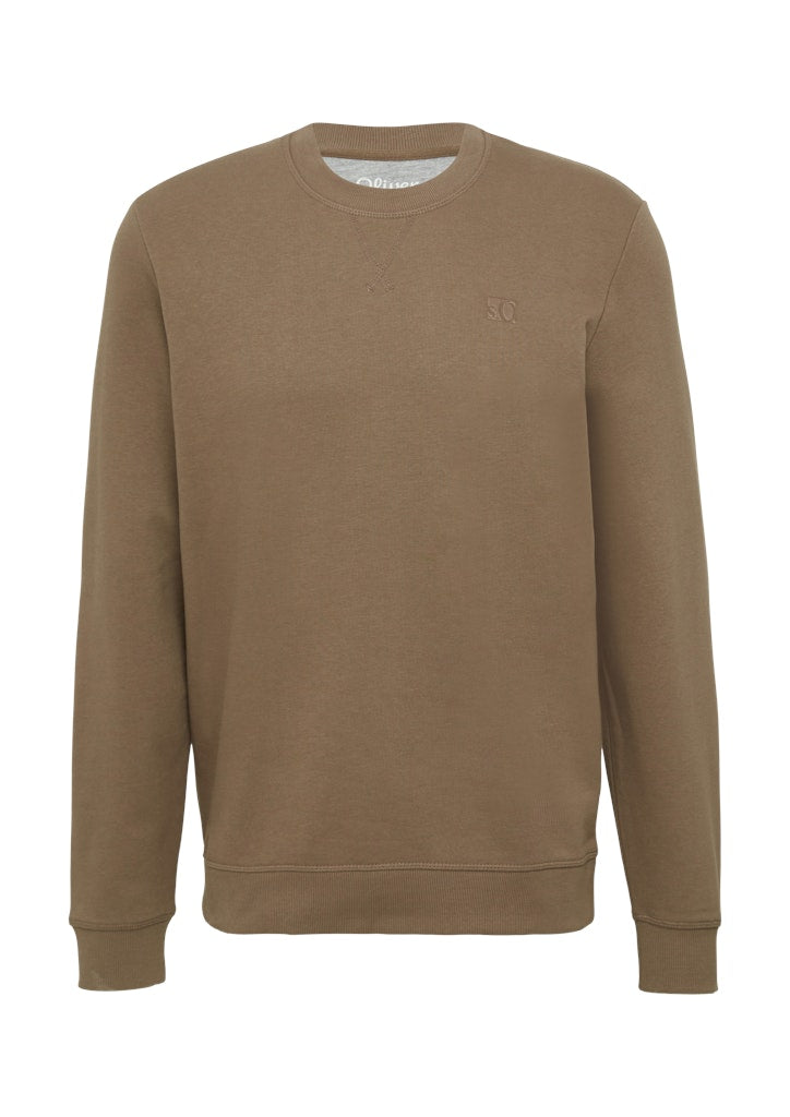 S. Oliver red Herren Sweatshirts Brown