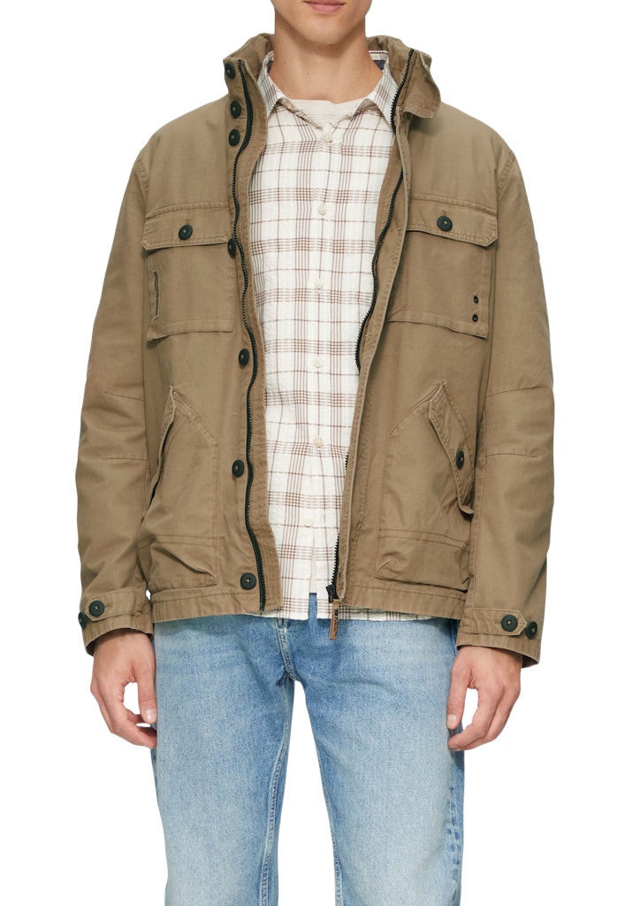 S. Oliver red Herren Jacken Brown