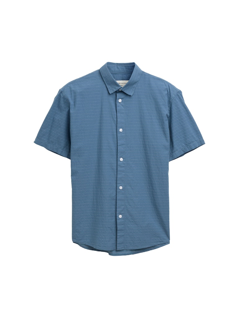 Tom Tailor denim Herren Hemden kurz Mystical Blue D