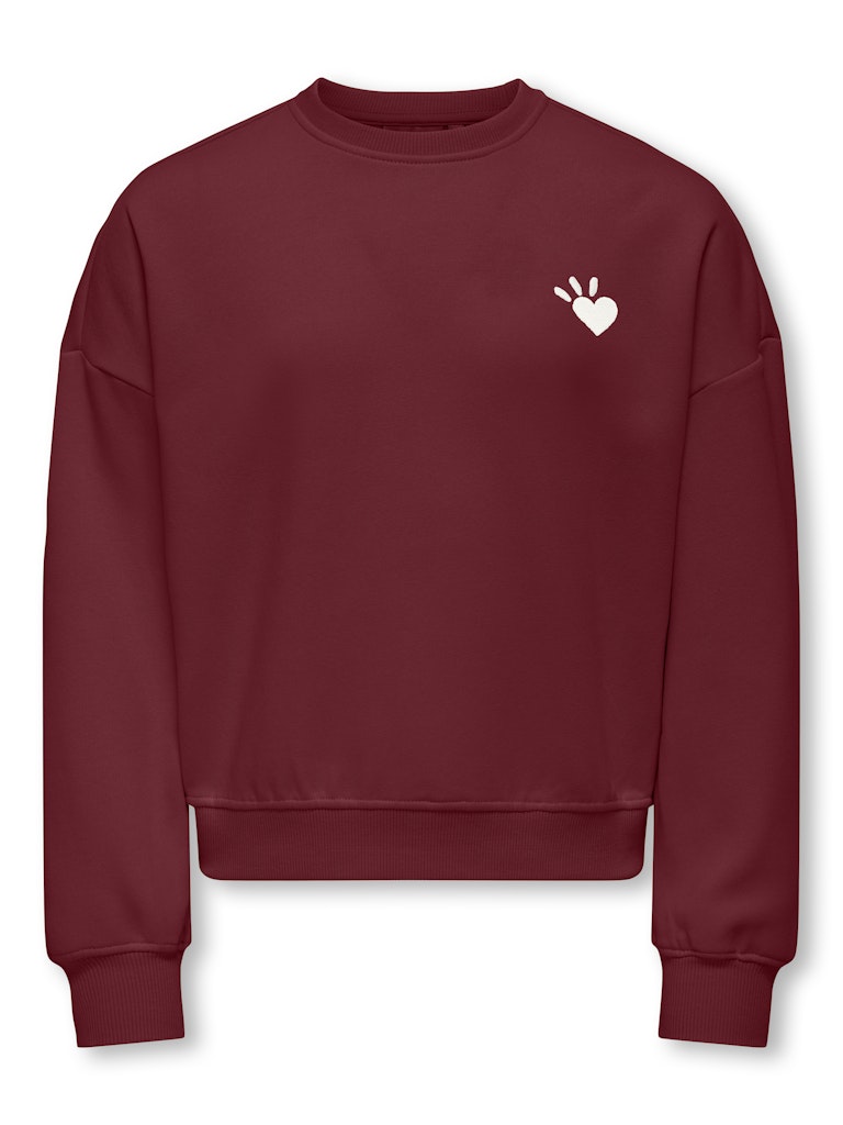 Only Mädchen Sweats & Sweatjacken Cabernet/Amour/