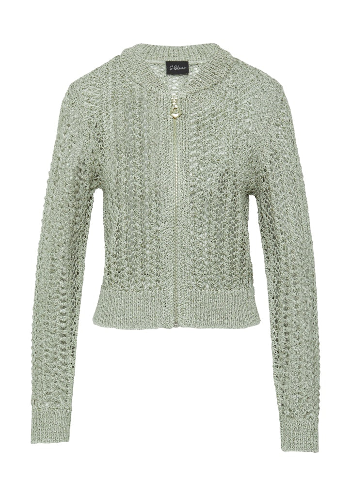 S. Oliver black Damen Strickjacken Green