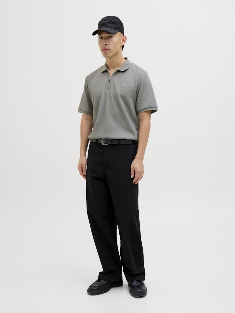 Jack & Jones Herren Polo-Shirts Ultimate Grey/C