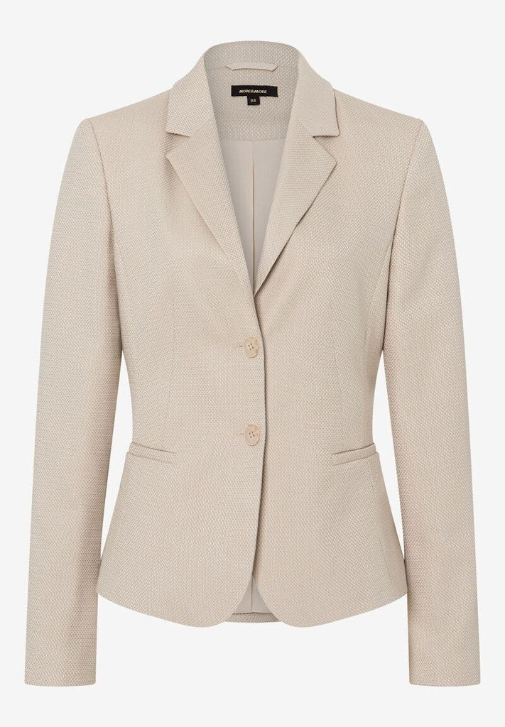 More & More Damen Blazer  Cork Beige
