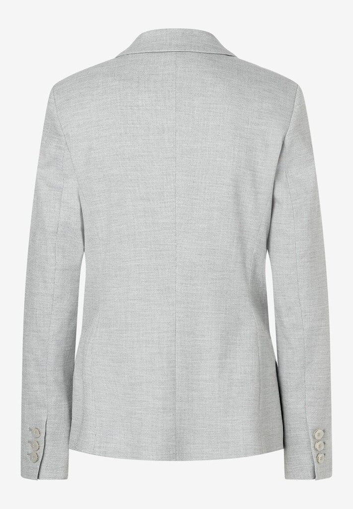 More & More Damen Blazer  Fine Grey