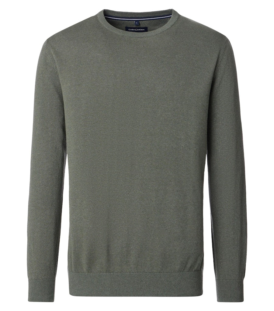 Casa Moda Herren Pullover  Gruen