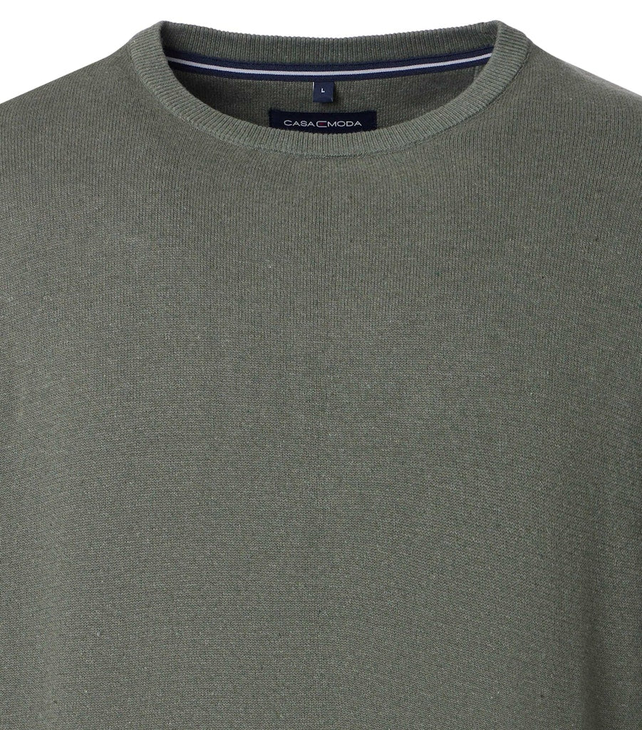 Casa Moda Herren Pullover  Gruen