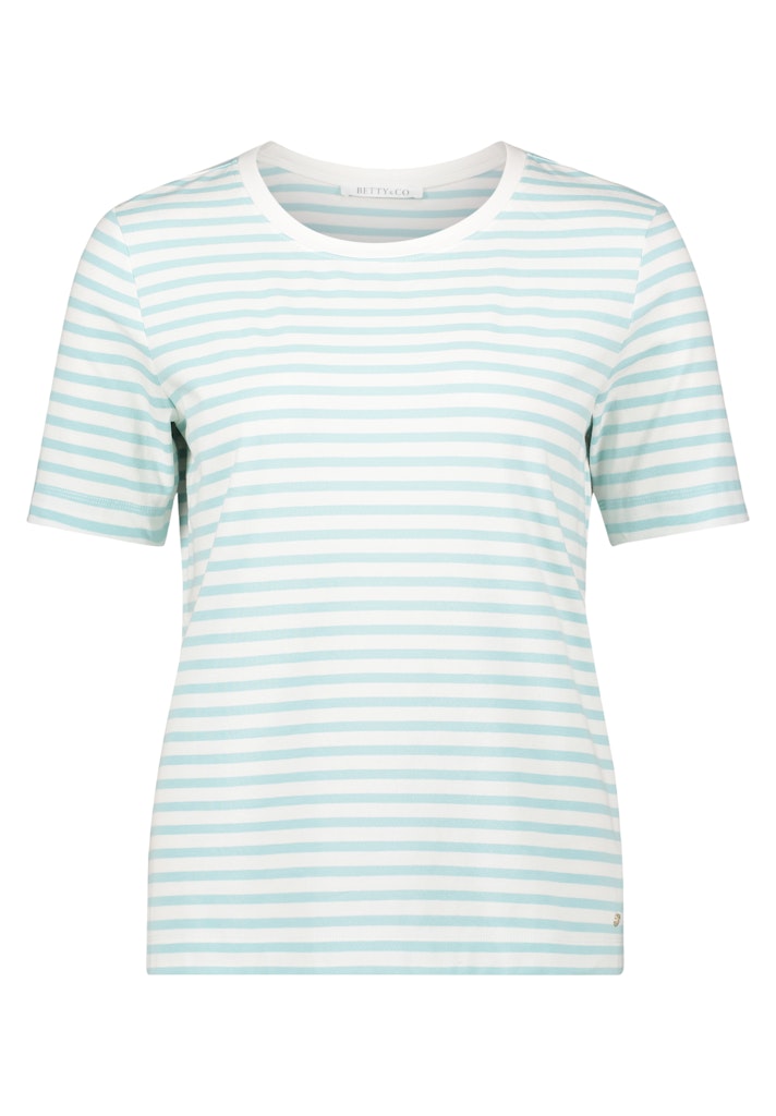 Betty & Co Damen T-Shirts Cream/Mint