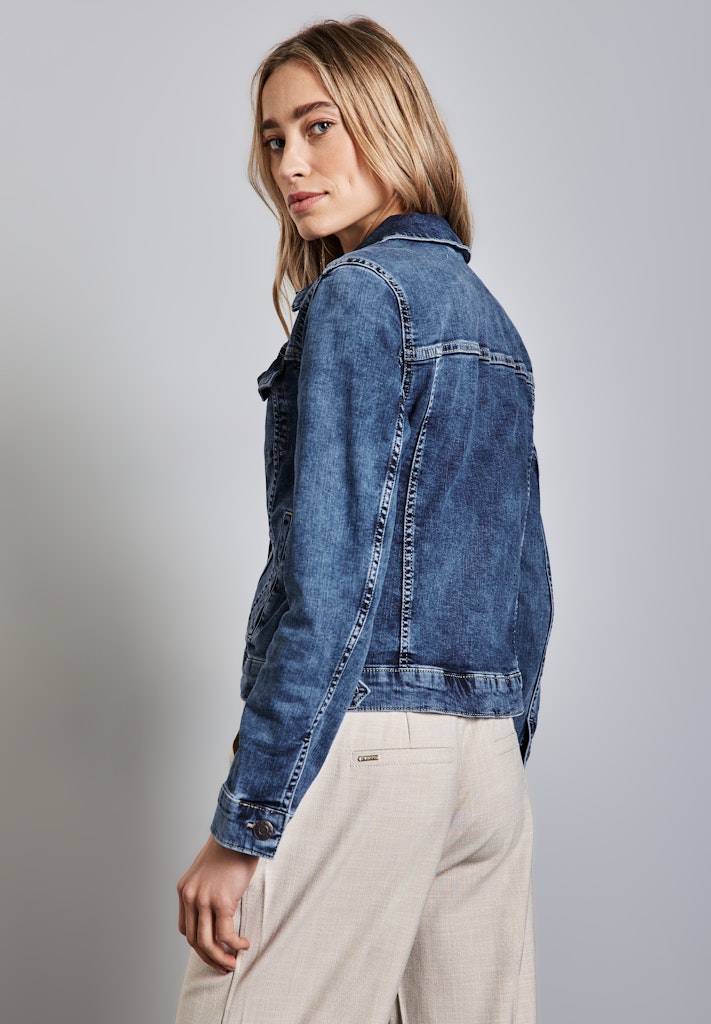 Street One Damen Blazer  Mid Blue