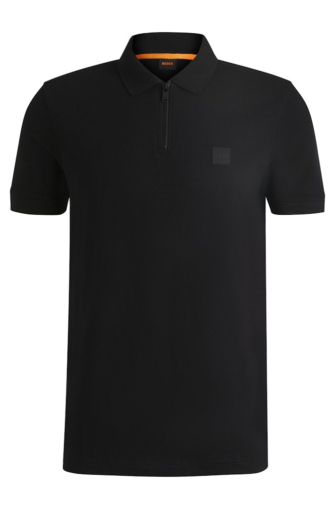 Boss Orange Herren Polo-Shirts  Black