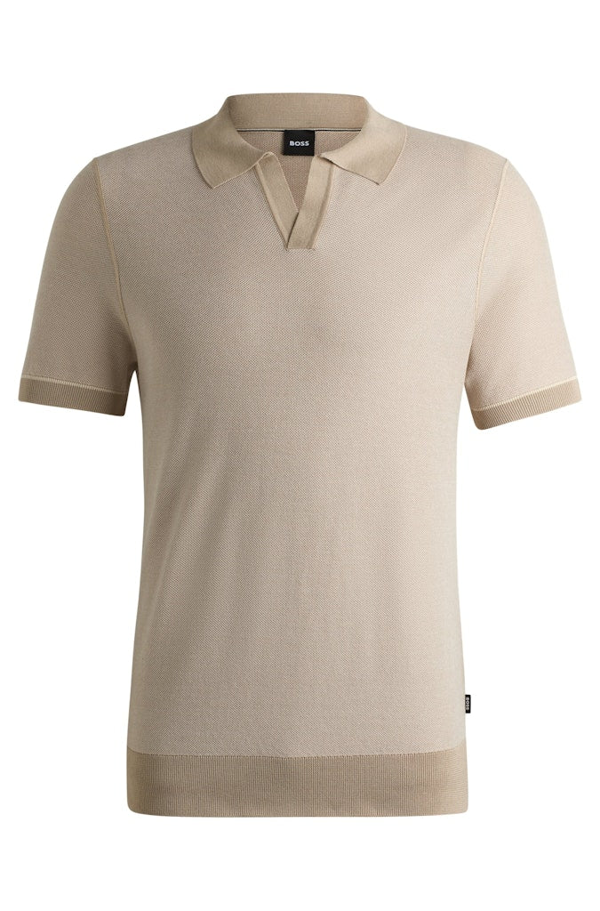 Boss Herren Pullover  Open White