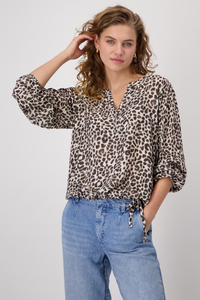 Monari Damen Blusen  Coffee Bean