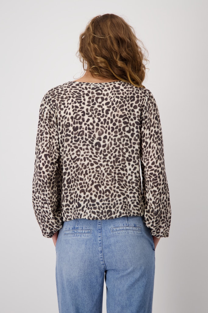 Monari Damen Blusen  Coffee Bean