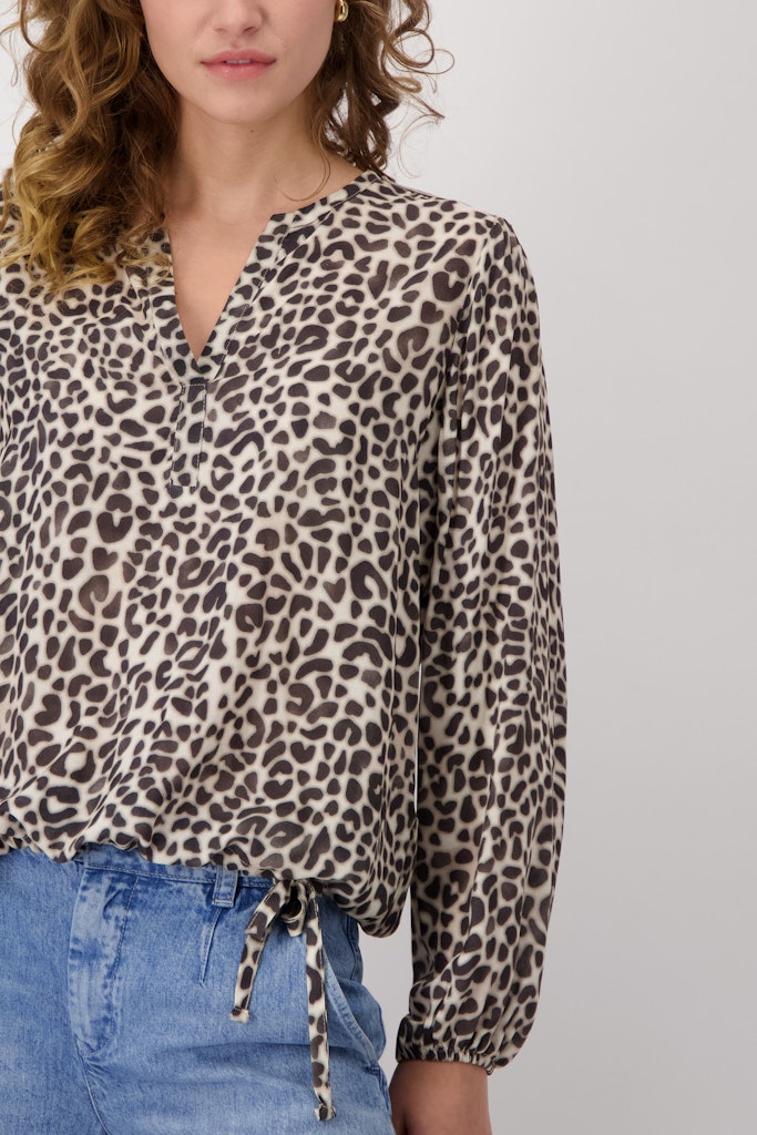 Monari Damen Blusen  Coffee Bean