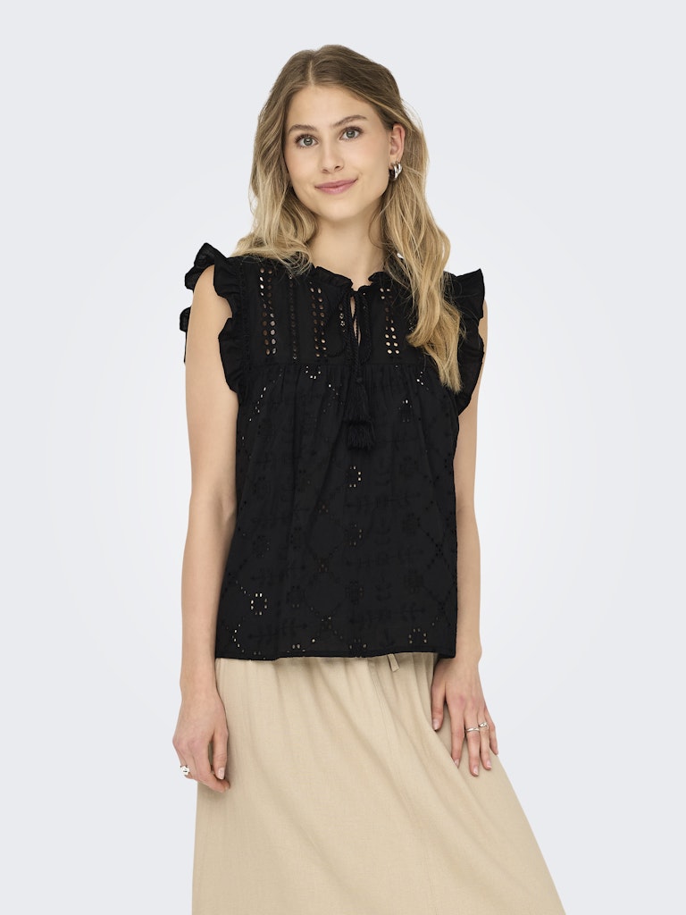 only Damen Tops Black