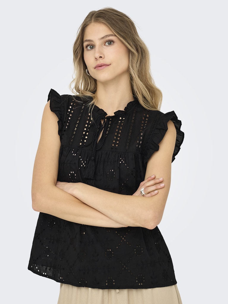 only Damen Tops Black