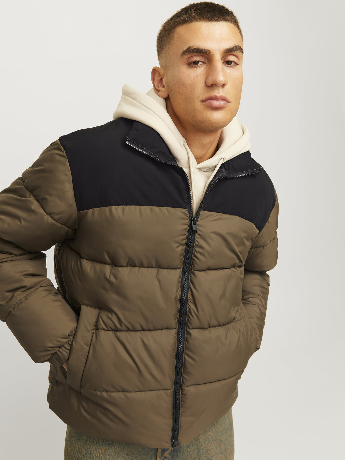 Jack & Jones Herren Jacken Canteen/Blockin