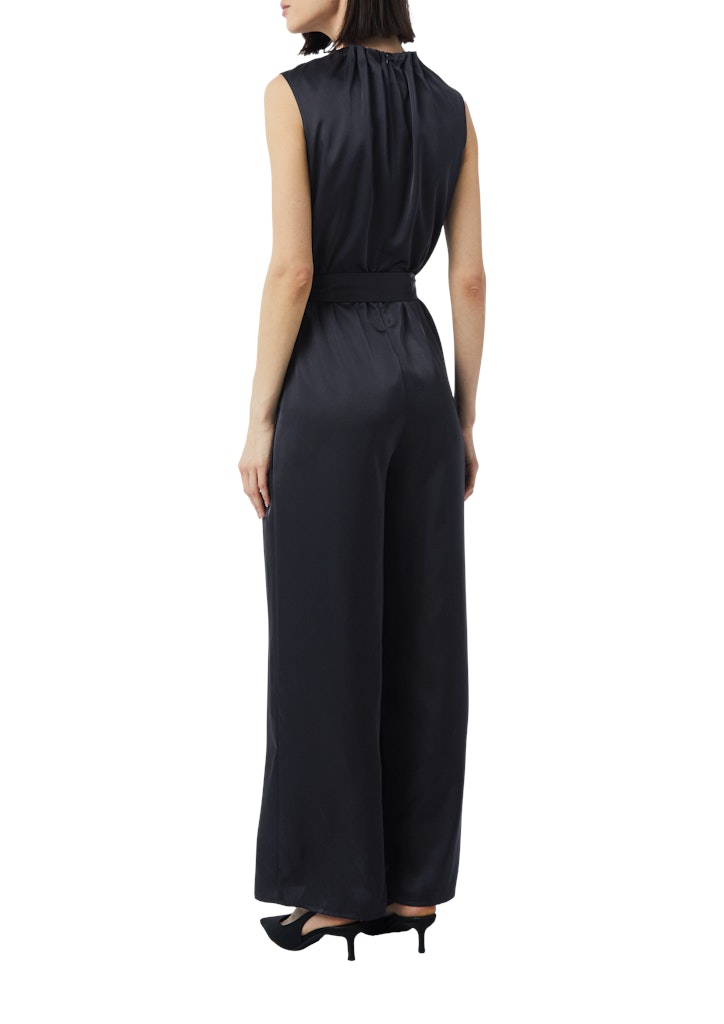Comma Damen Jumpsuits Blue