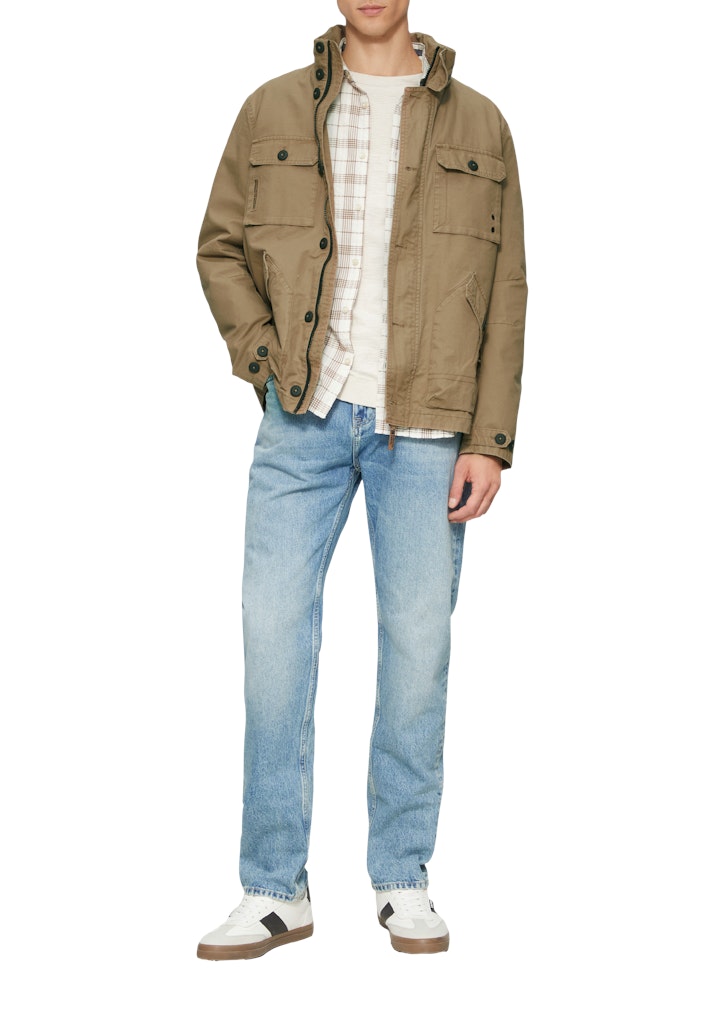 S. Oliver red Herren Jacken Brown