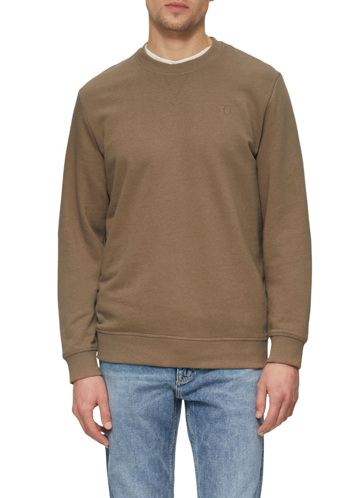 S. Oliver red Herren Sweatshirts Brown