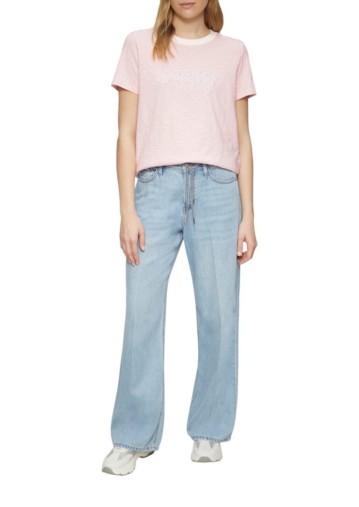 S. Oliver red Damen T-Shirts Lilac/Pink