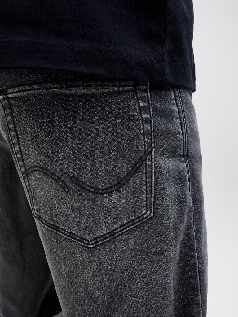 Jack & Jones Herren Shorts Black Denim