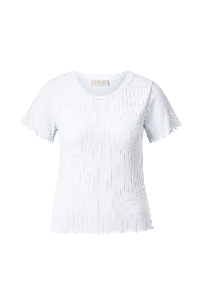 Rich & Royal Damen T-Shirts Pearl White