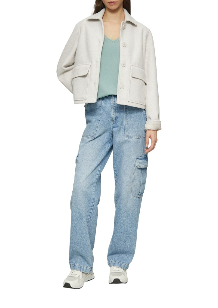 QS by S.Oliver Damen T-Shirts Green