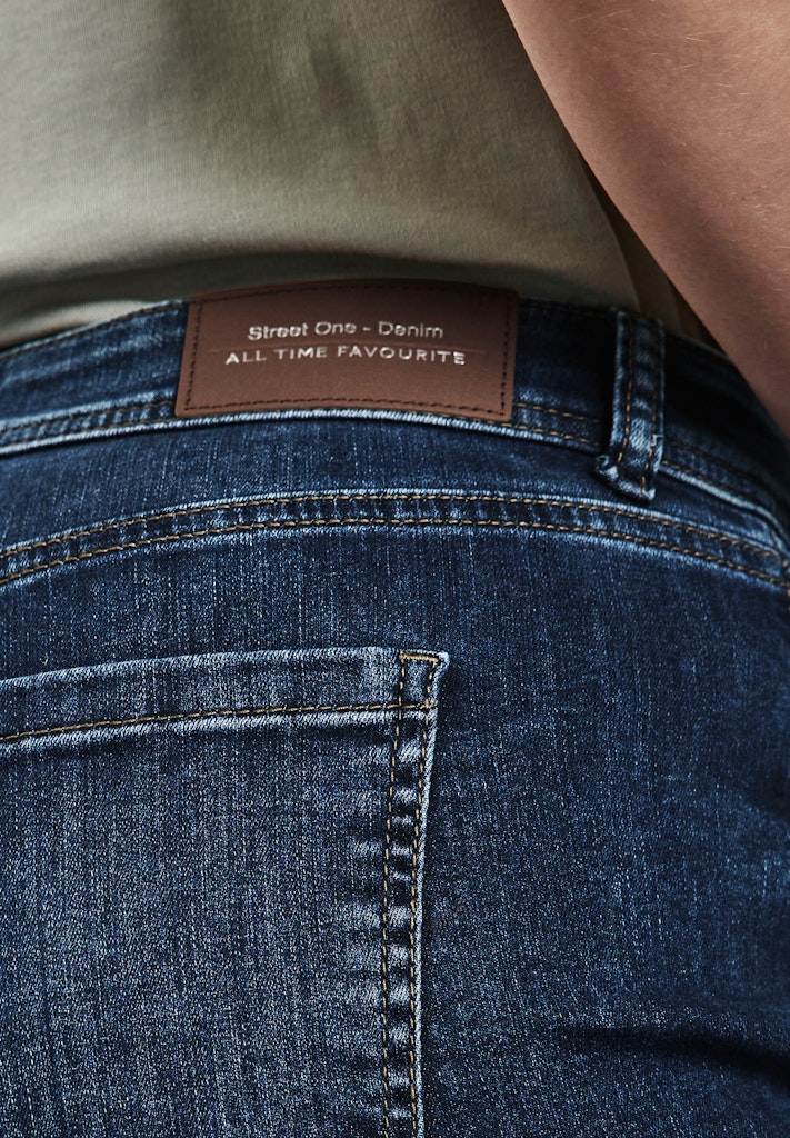 Street One Damen Hosen  Dark Blue