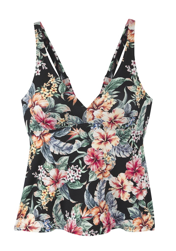 Lascana Bikini Black Print