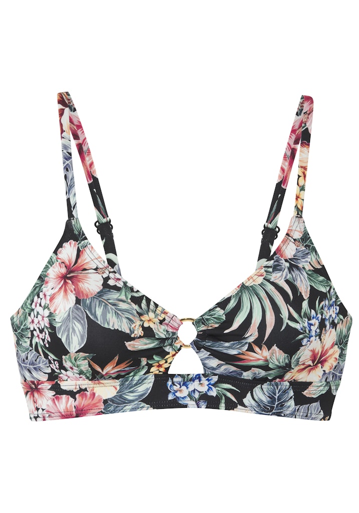 Lascana Bikini Black Print