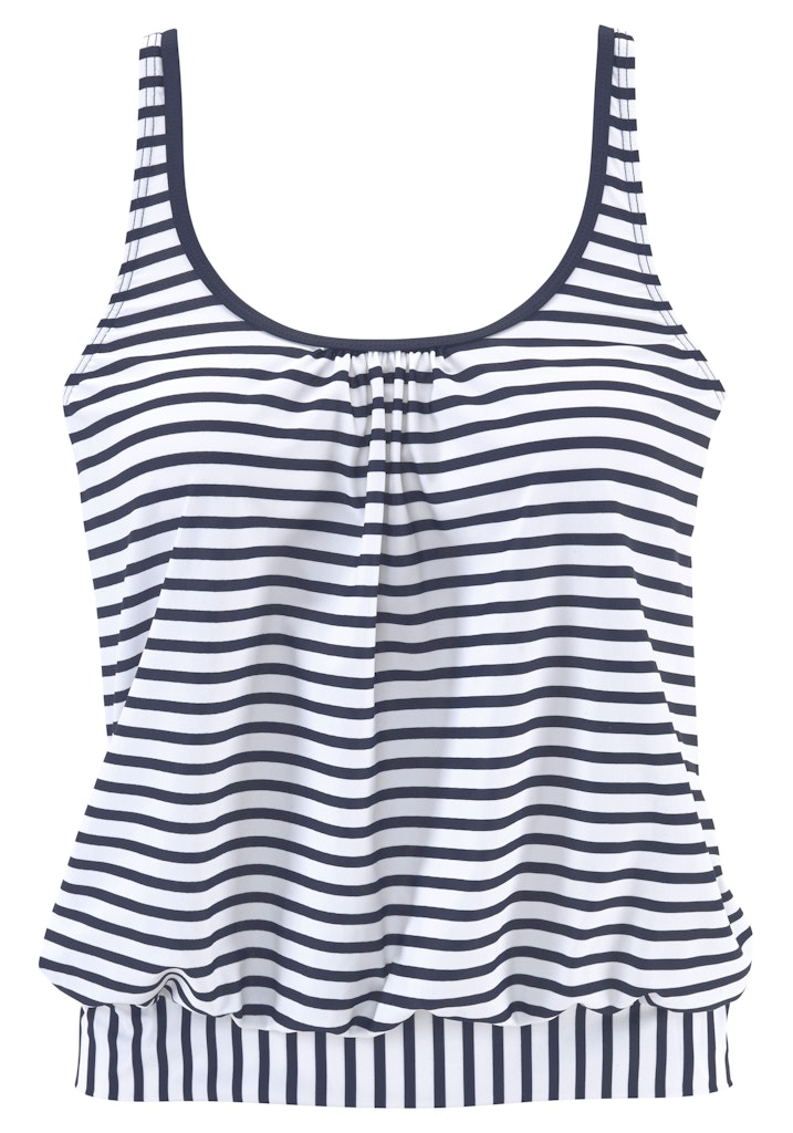 Lascana Bikini White-Navy-S
