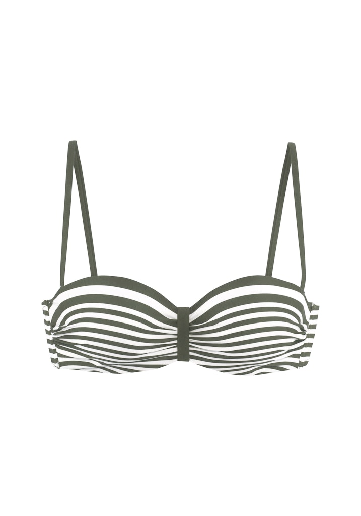 Lascana Bikini Oliv Stripe