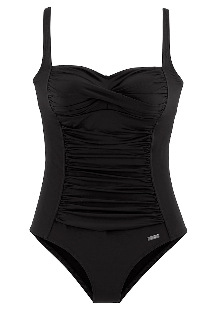 Lascana Badeanzug Black