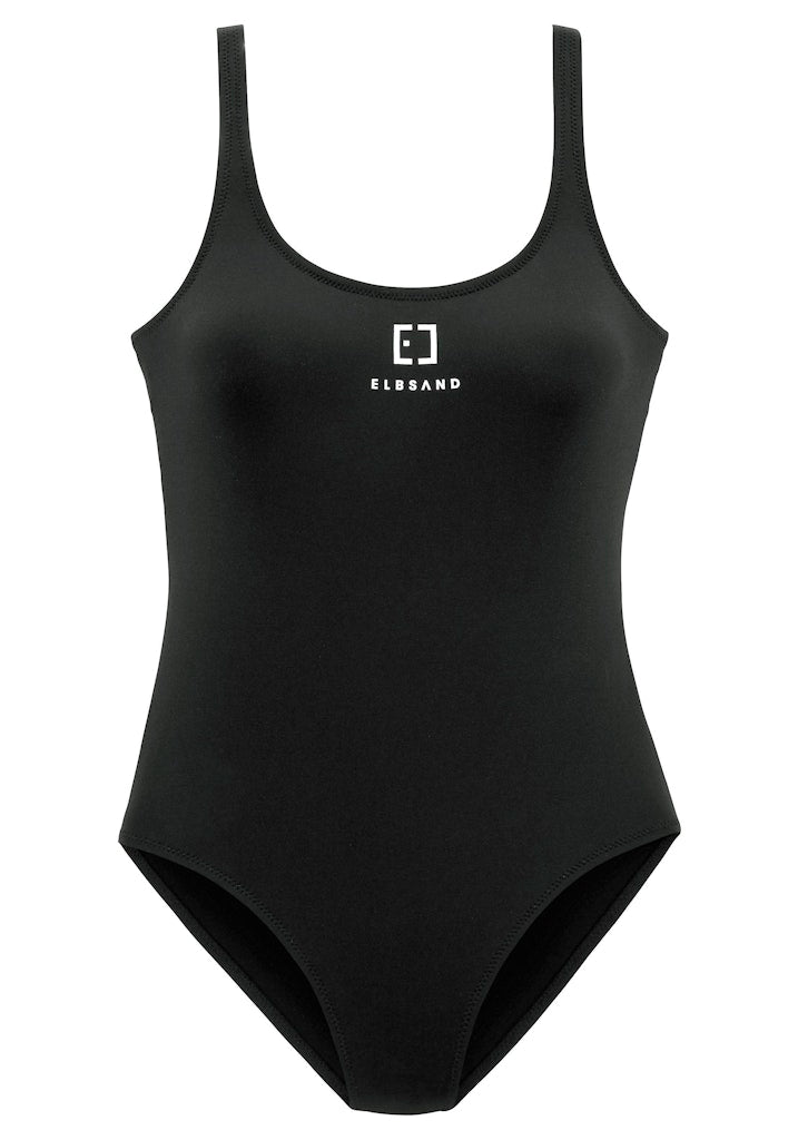 Lascana Badeanzug Black