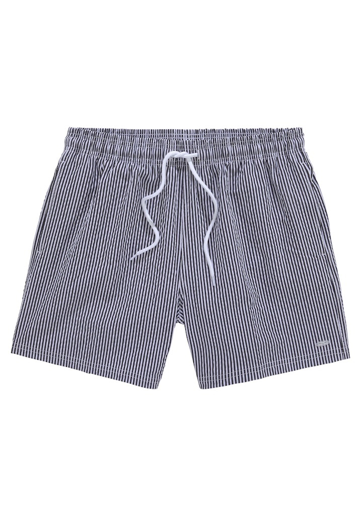 Lascana Badehose Black-White