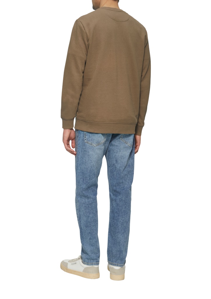 S. Oliver red Herren Sweatshirts Brown