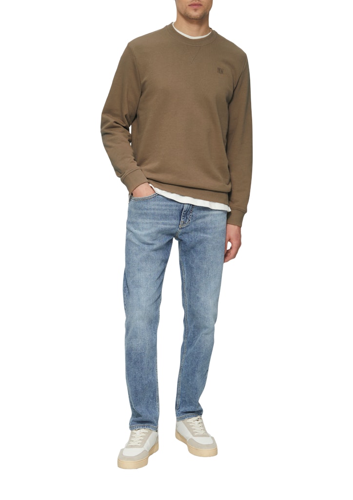 S. Oliver red Herren Sweatshirts Brown