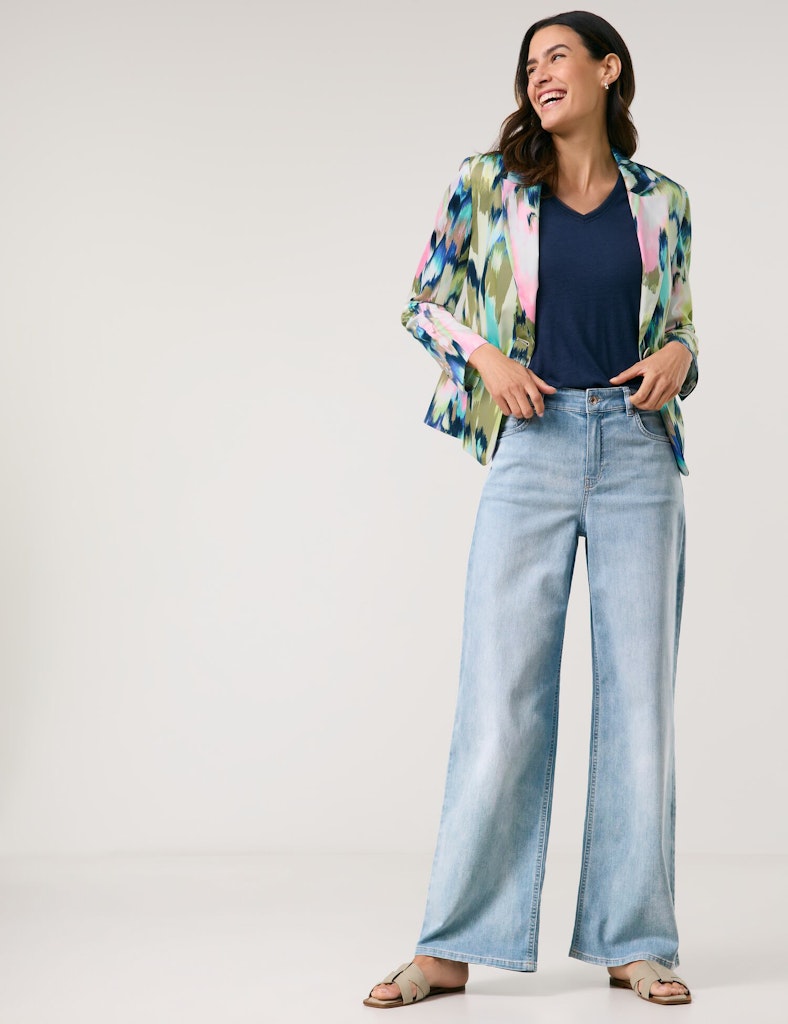 Gerry Weber Damen Jeans  Light Bl
