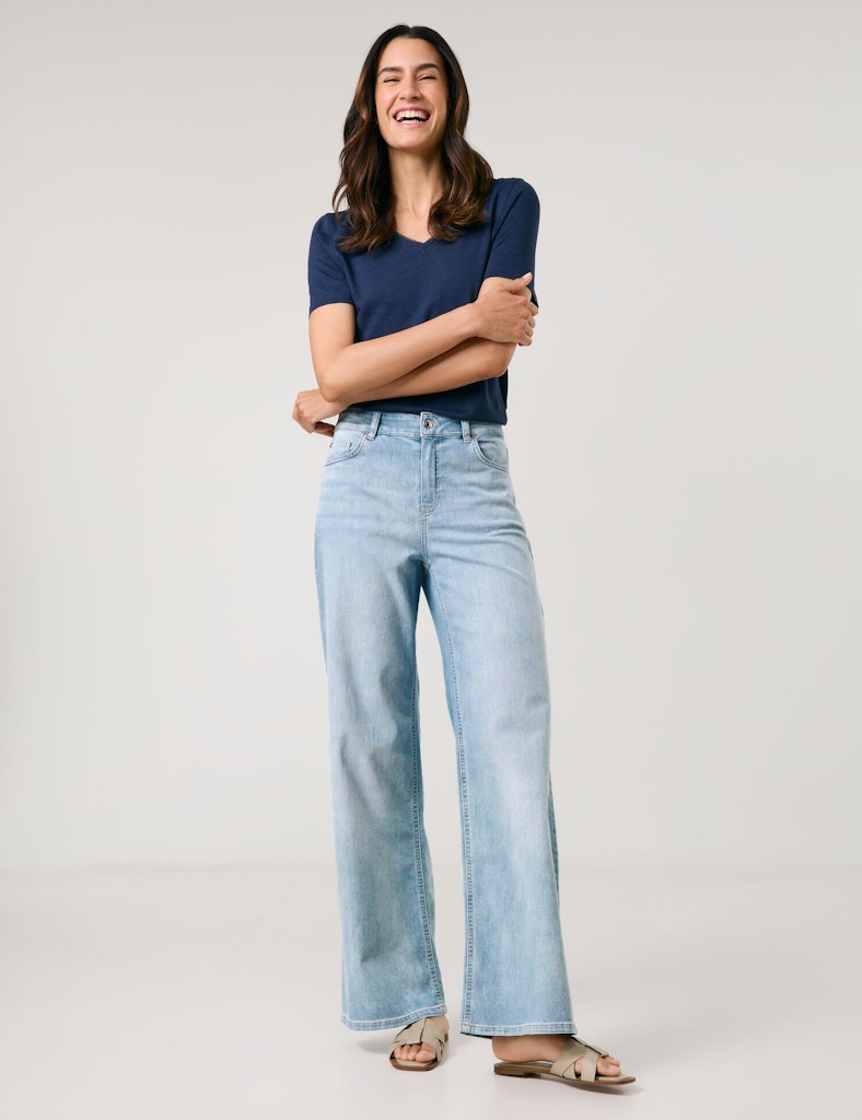 Gerry Weber Damen Jeans  Light Bl