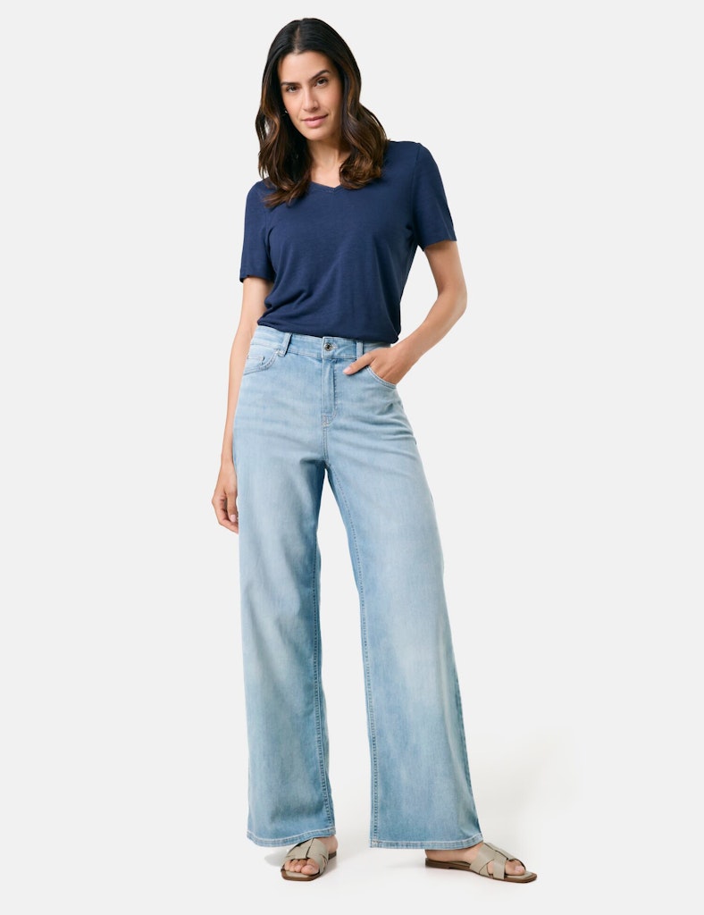 Gerry Weber Damen Jeans  Light Bl