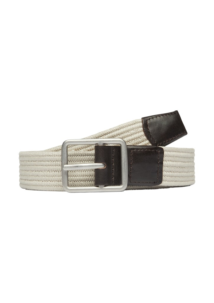 S. Oliver red Herren Gürtel White