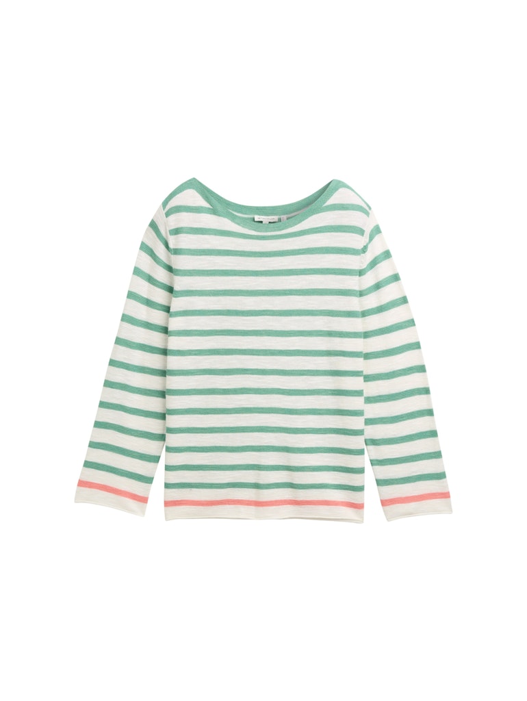 Tom Tailor Damen Sweatshirts Offwhite Rosewo
