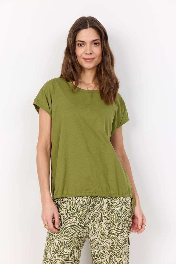 Soya Concept Damen Tops Calliste Green