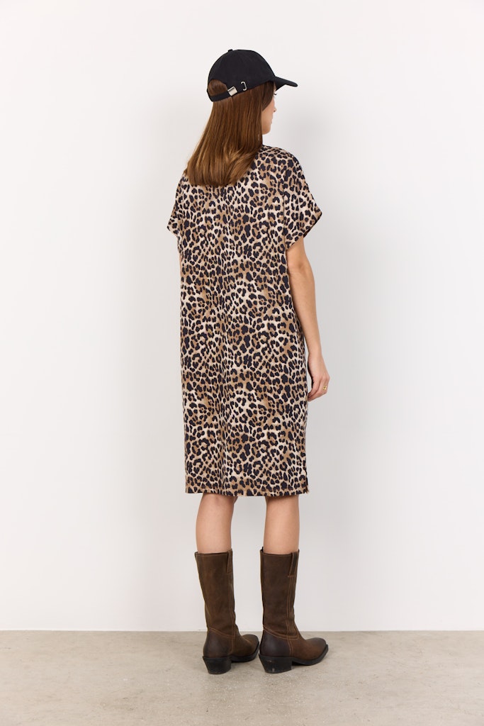 Soya Concept Damen Kleider Sand Combi
