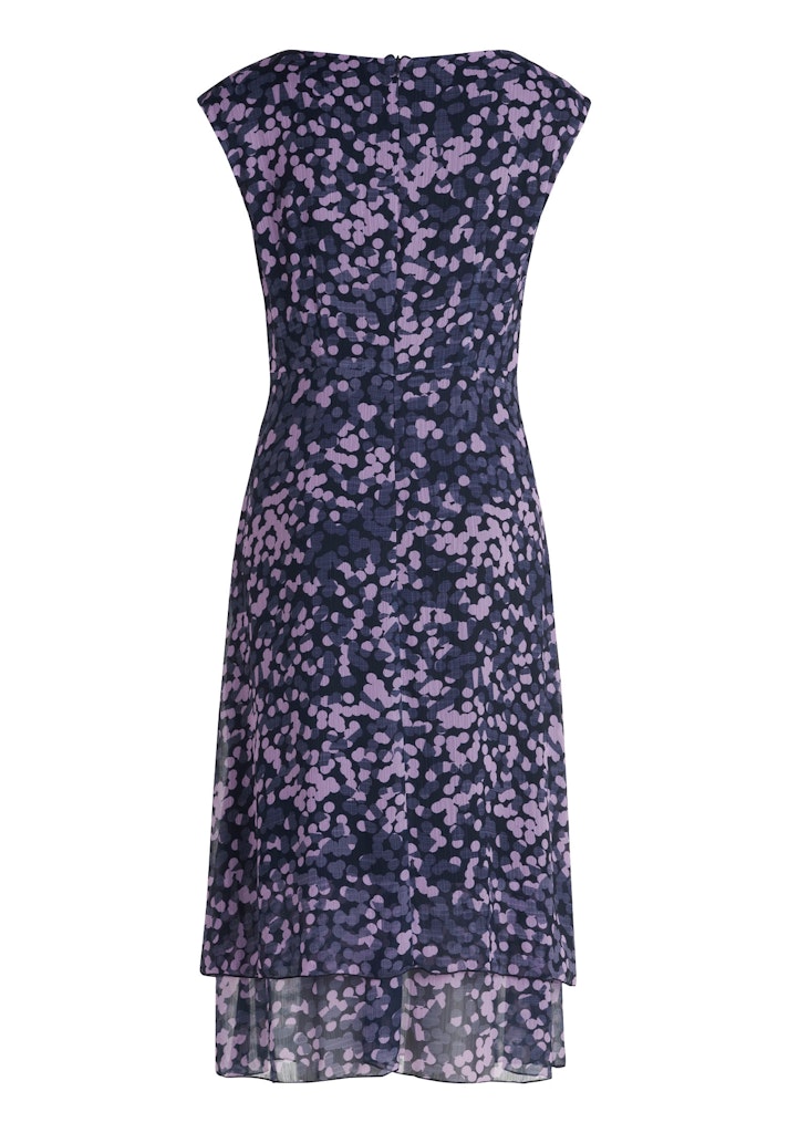 Betty & Co Damen Kleider Dark Blue/Lilac