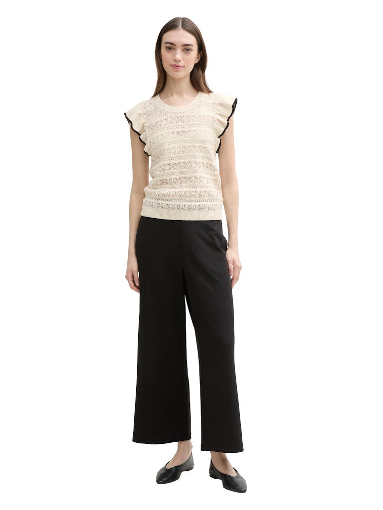 Tom Tailor denim Damen Pullover Off White