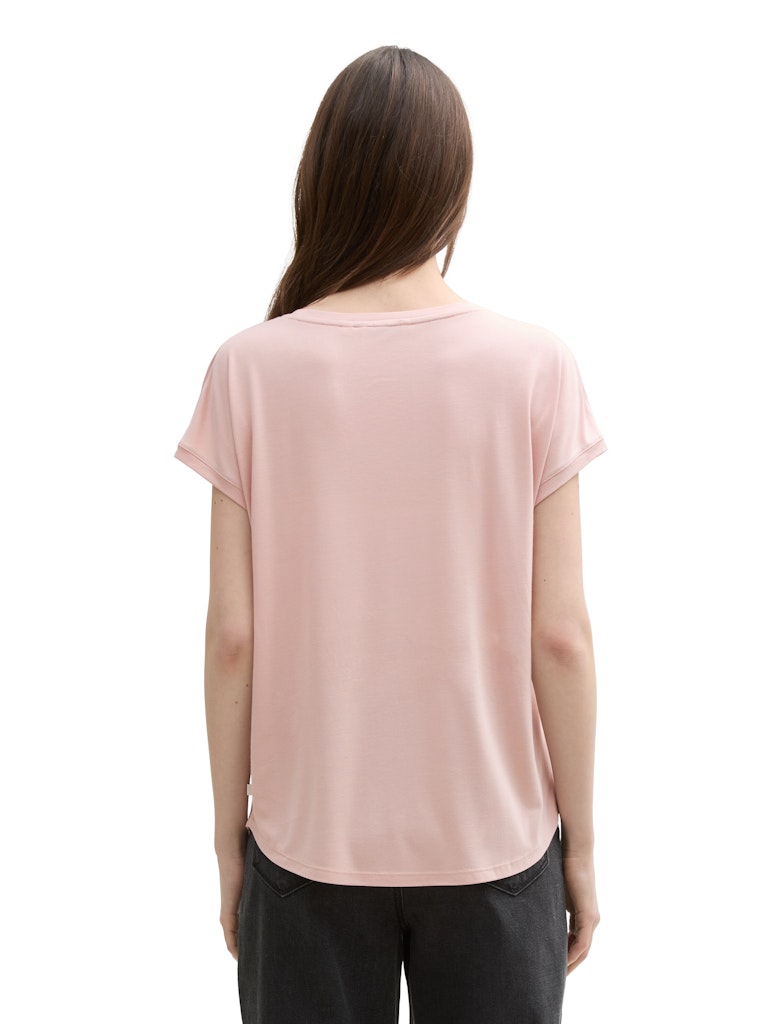 Tom Tailor denim Damen T-Shirts Rose Smoke