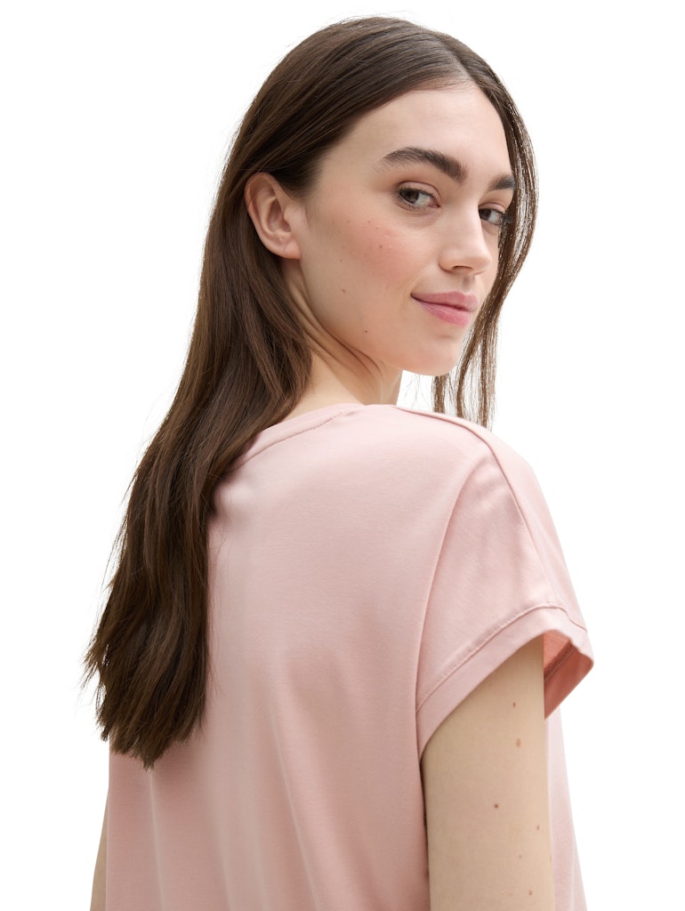 Tom Tailor denim Damen T-Shirts Rose Smoke