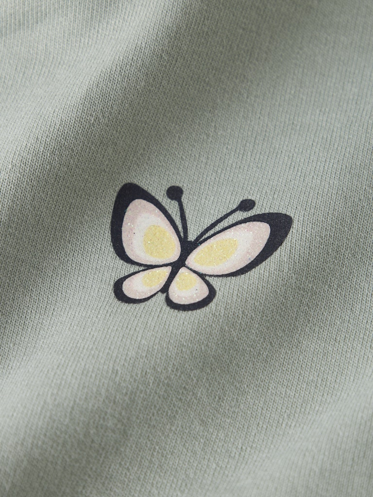 Name it Mädchen Sweats & Sweatjacken Aqua Gray