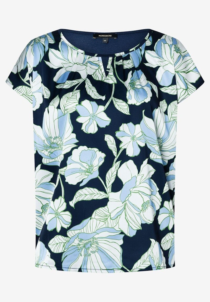 More & More Damen T-Shirts  Floral Pri